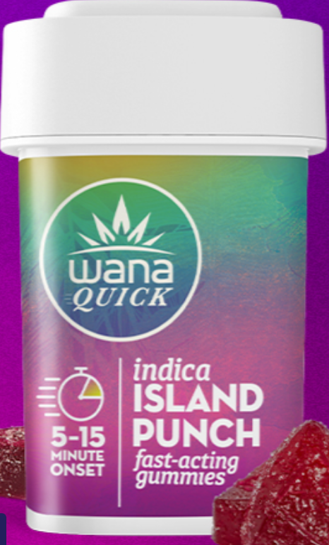 Wana Island Punch Gummies Quick