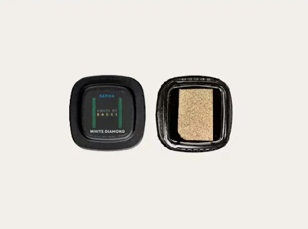 HOUSE OF SACCI - WHITE DIAMONDS - 1G HASH - SATIVA