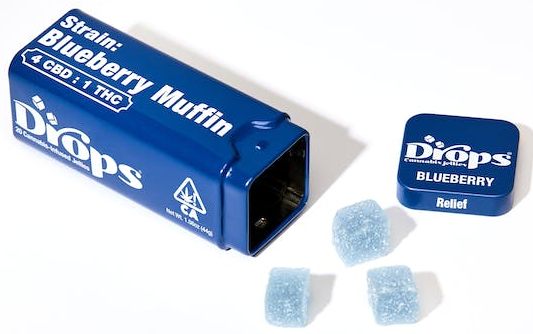 Blueberry [I] - 50MG Live Rosin Gummies 20PK