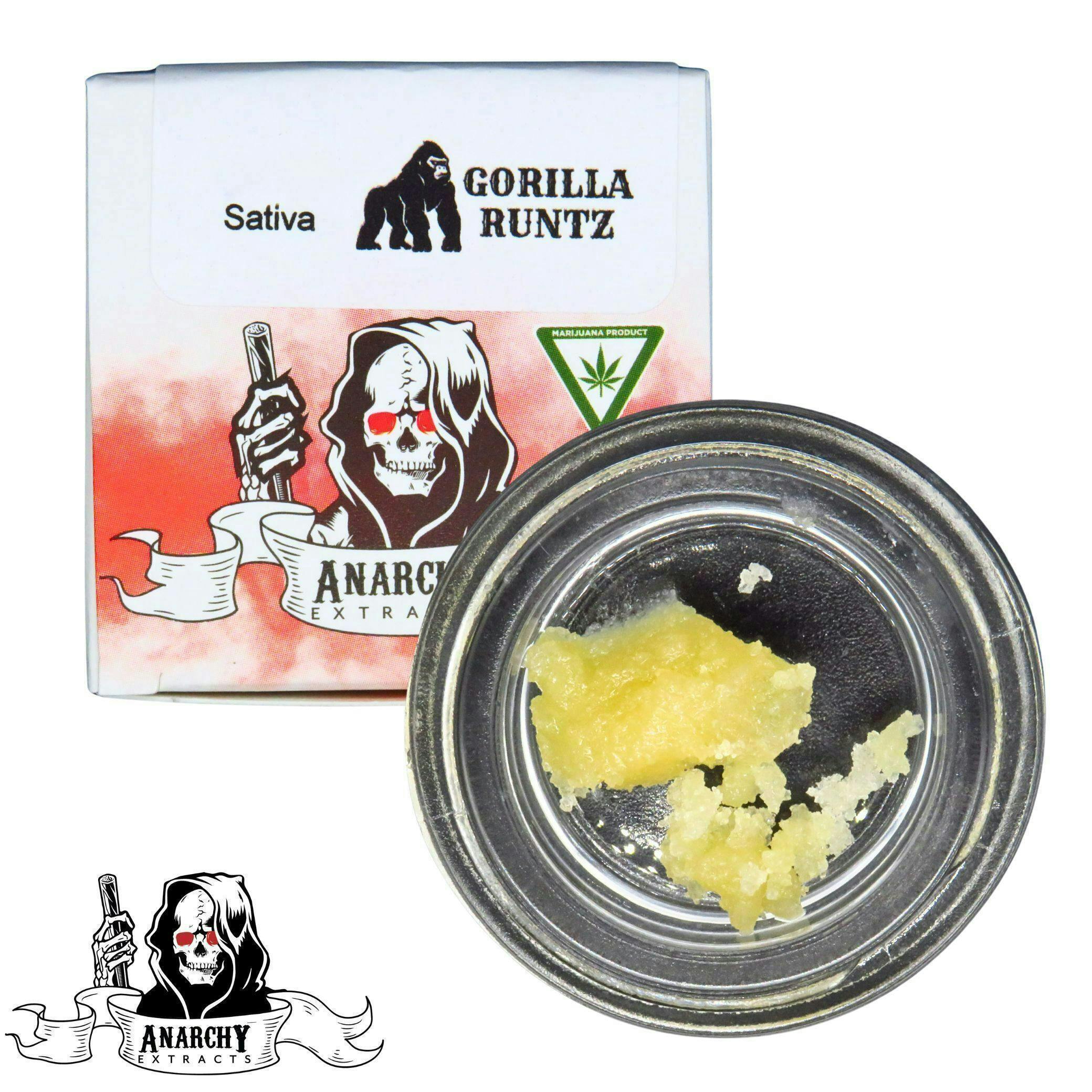 Anarchy Gorilla Runtz Sugar 1g