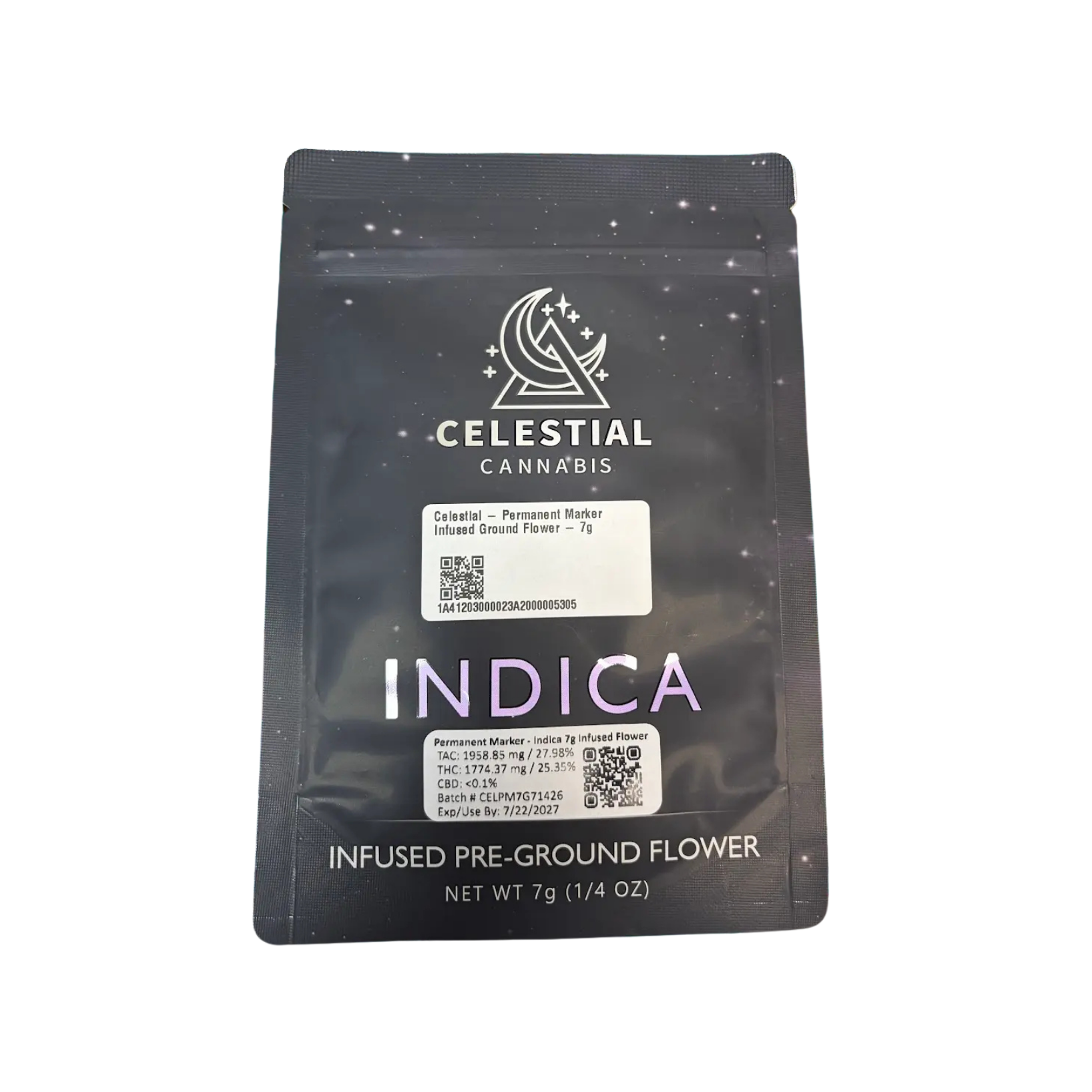 Celestial - Permanent Marker Infused Ground Flower - 7g