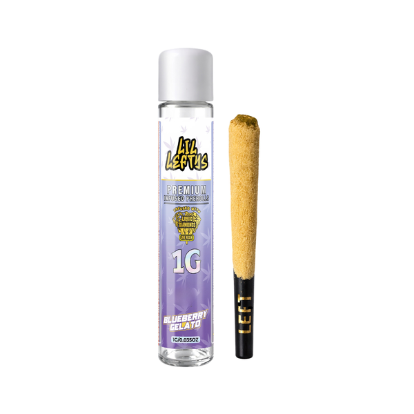 Infused Pre-Rolls | Left Coast | Blueberry Gelato | 1g