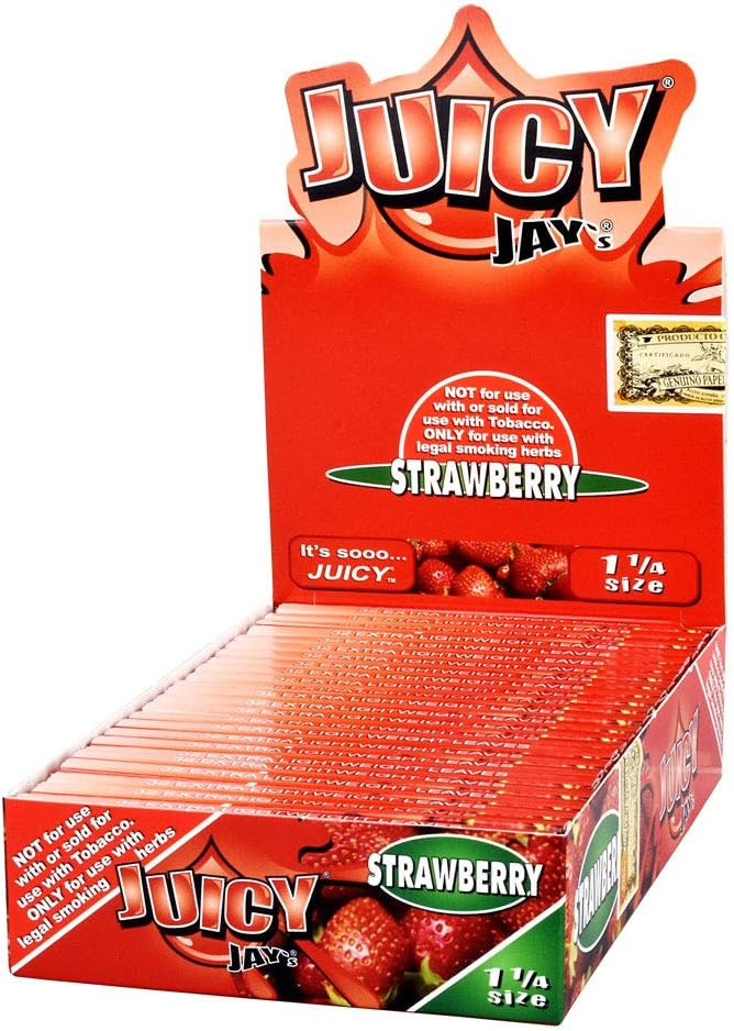 Juicy Jay | Strawberry 1 1/4 Rolling Papers
