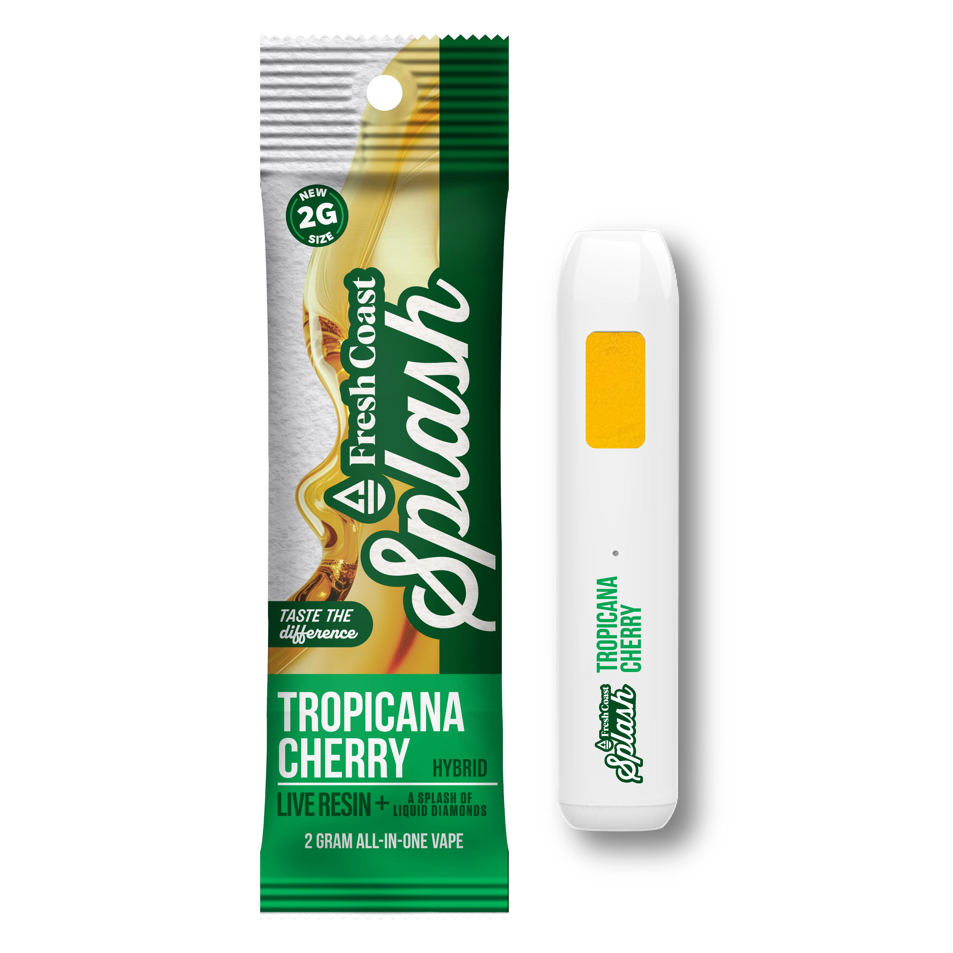 Splash Disp Tropicana Cherry