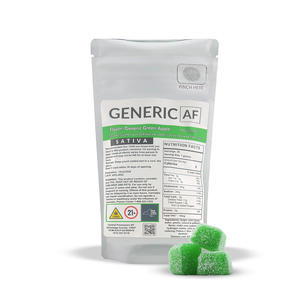 Gummy Green Apple 20pk