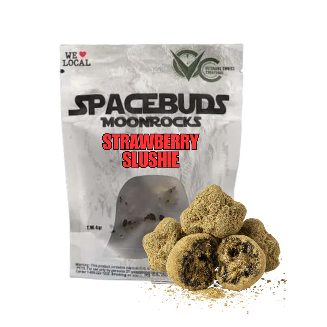SpaceBuds Moonrocks | Flower | Strawberry Slushie | 4g by Spacebuds Moonrocks - flower cannabis product