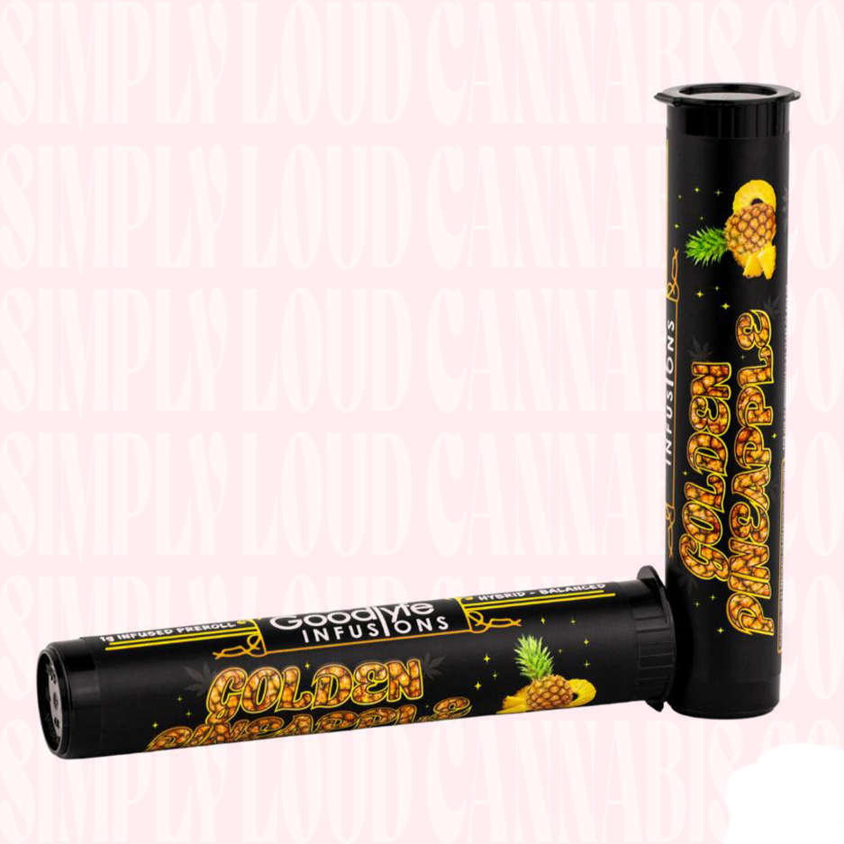 Goodlyfe Infused Pre Roll: Golden Pineapple