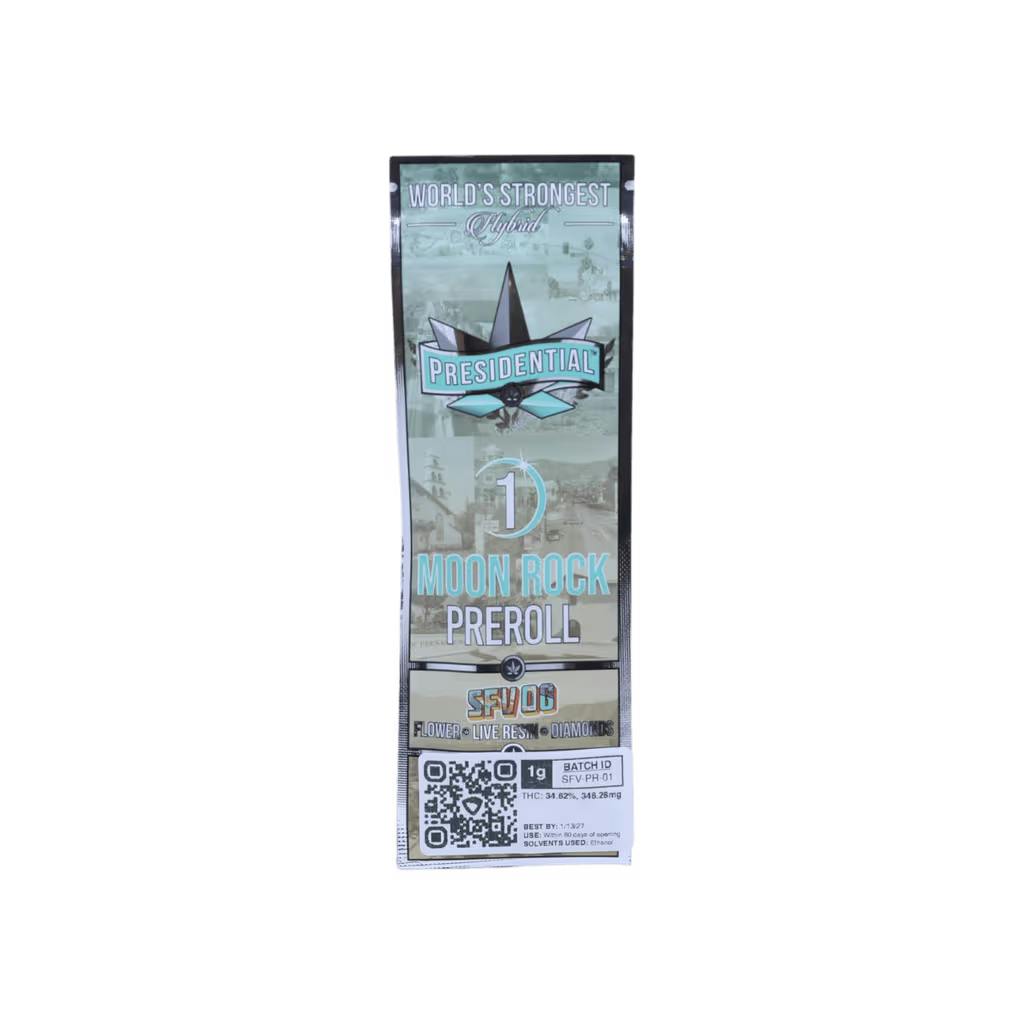 Presidential | SFV OG | Hybrid Moon Rock pre-roll