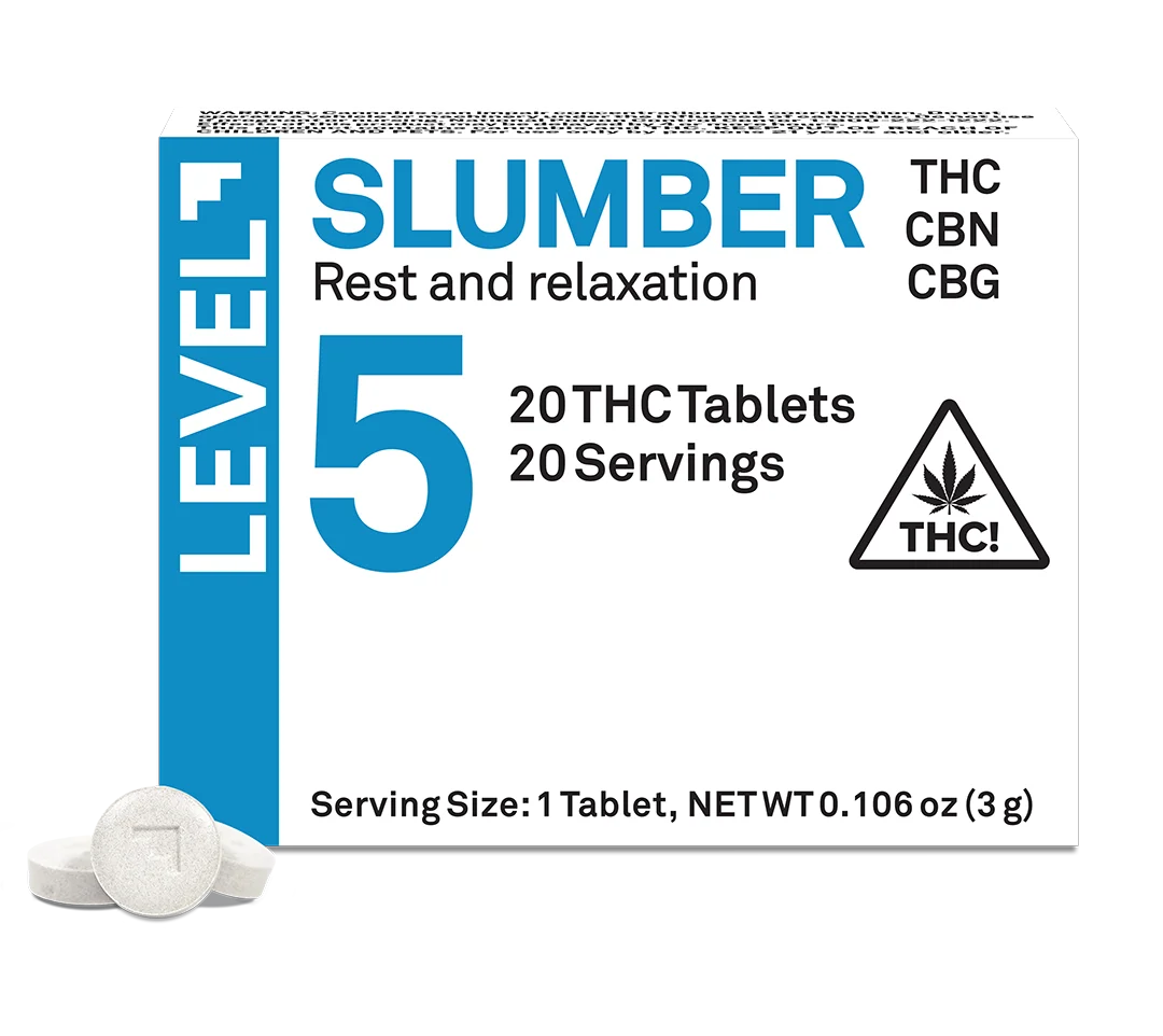 5pk 10mg (1/2 pill= serving) THC: CBN:CBG Protab 100mg | Slumber (I)