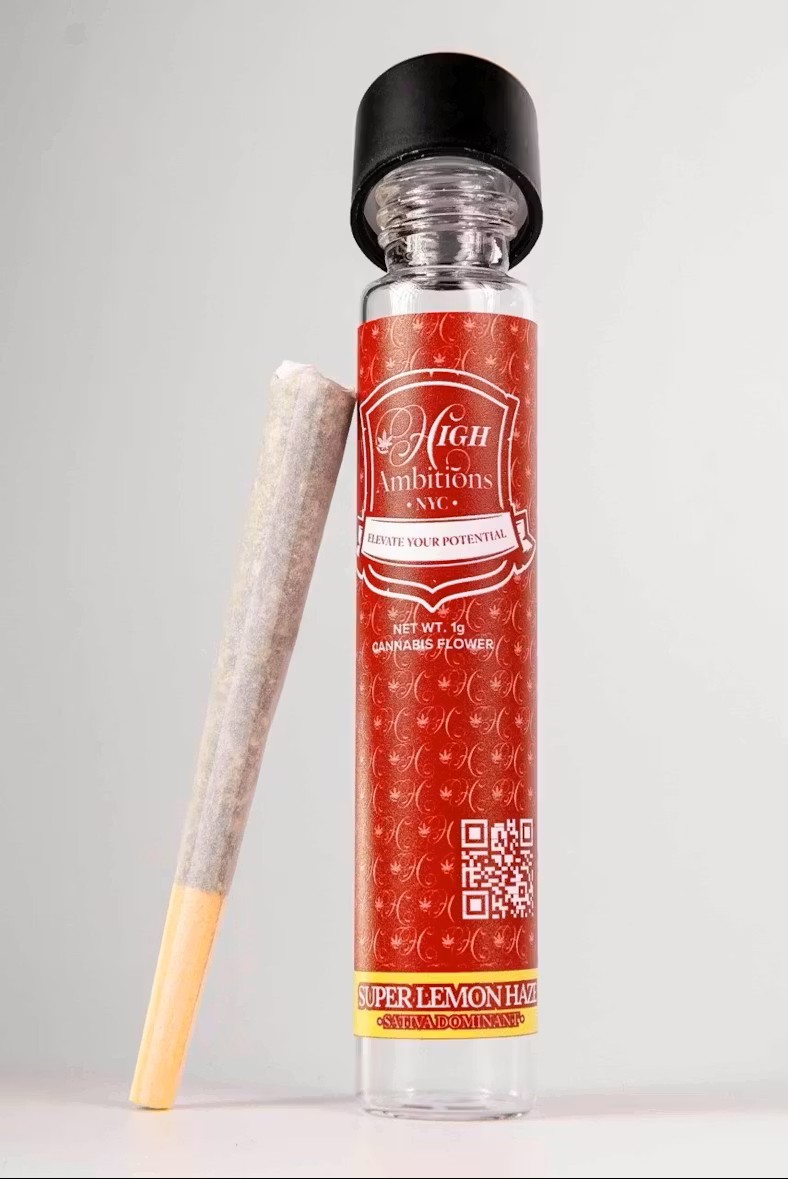 High Ambitions - Super Lemon Haze Preroll - 1g
