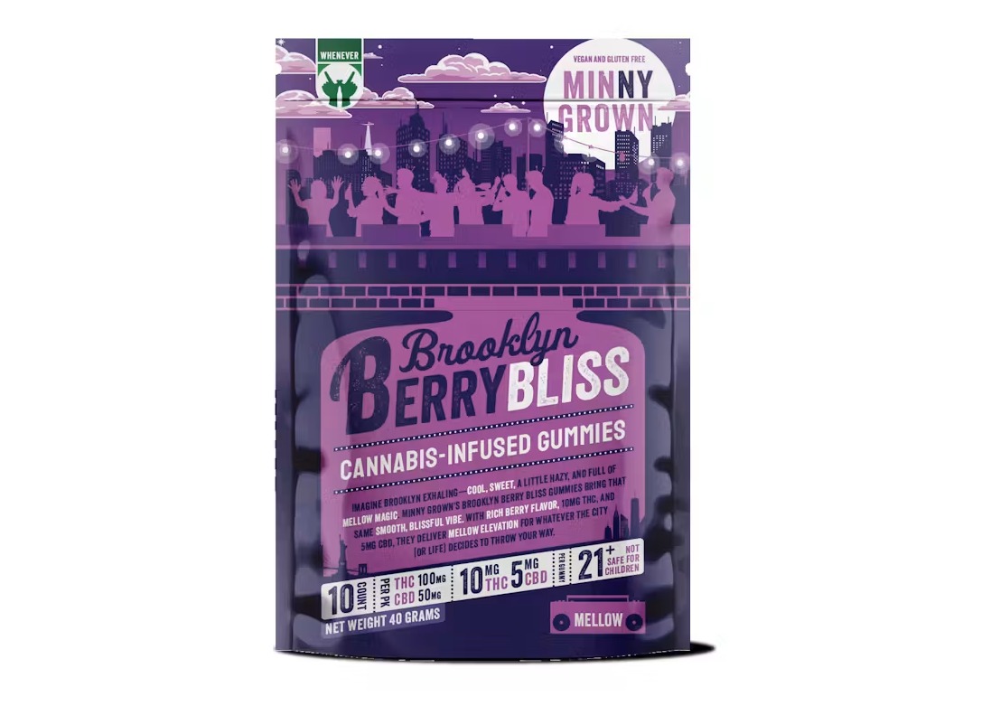 Brooklyn Berry Bliss | THC : CBD Gummies | 10pk | 100mg