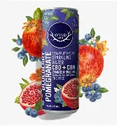 (34183) WYLD 50mg 5:1 CBD:CBN Blueberry Pomegranate Sparkling Water