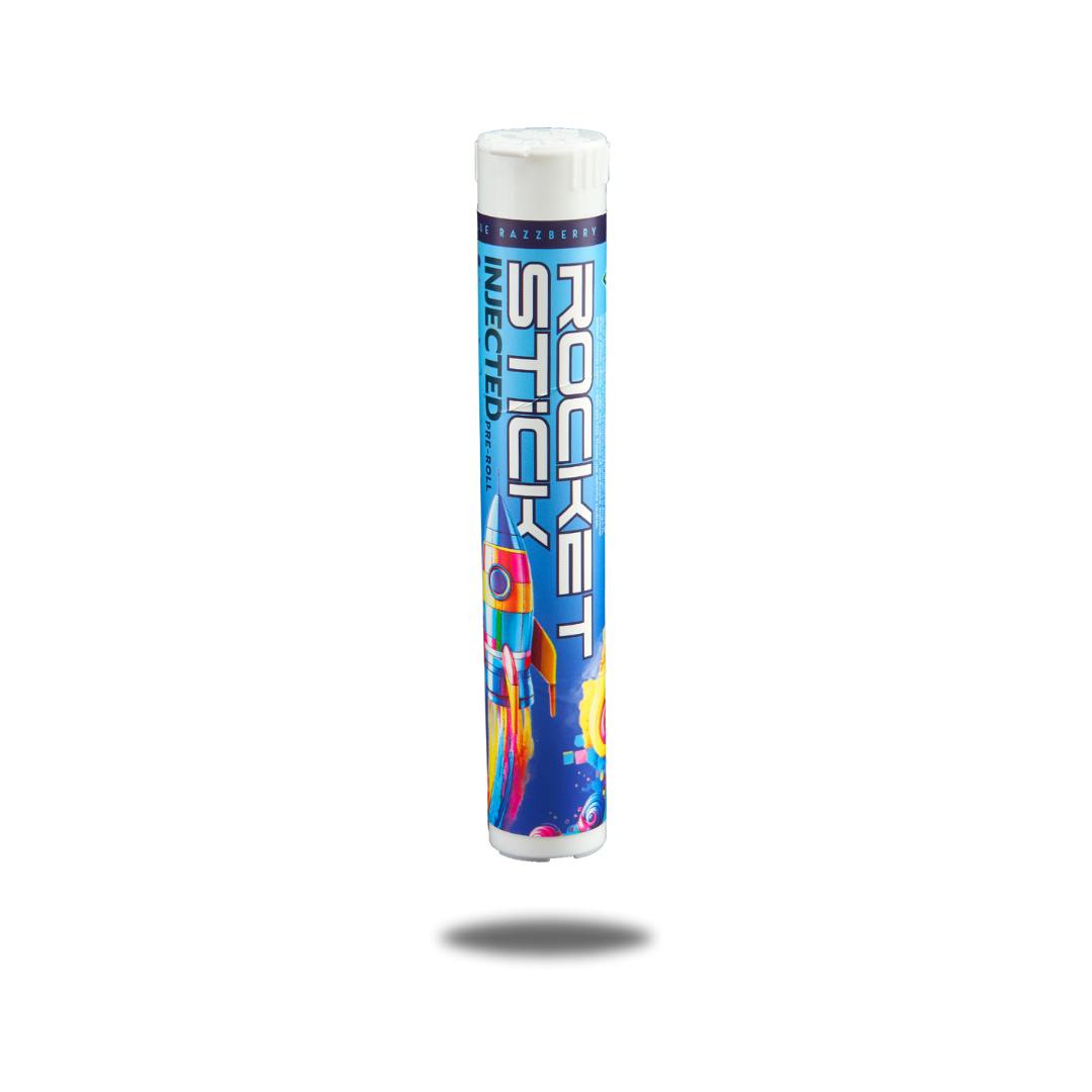 ROCKET STICK | Infused Preroll | Blue Razz | 1.2g