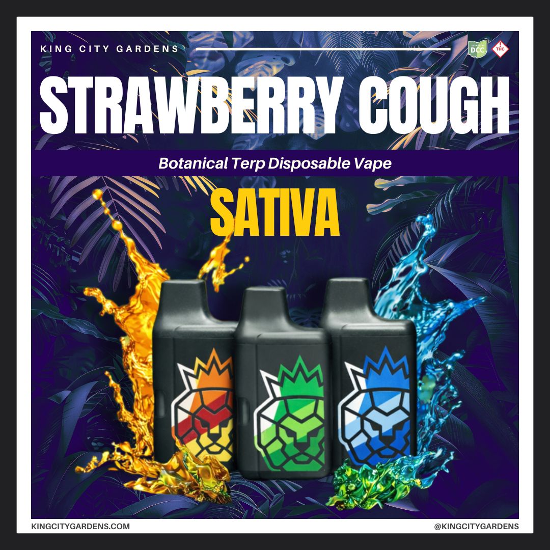 Strwbry Cough Distillate - 1g Disposable