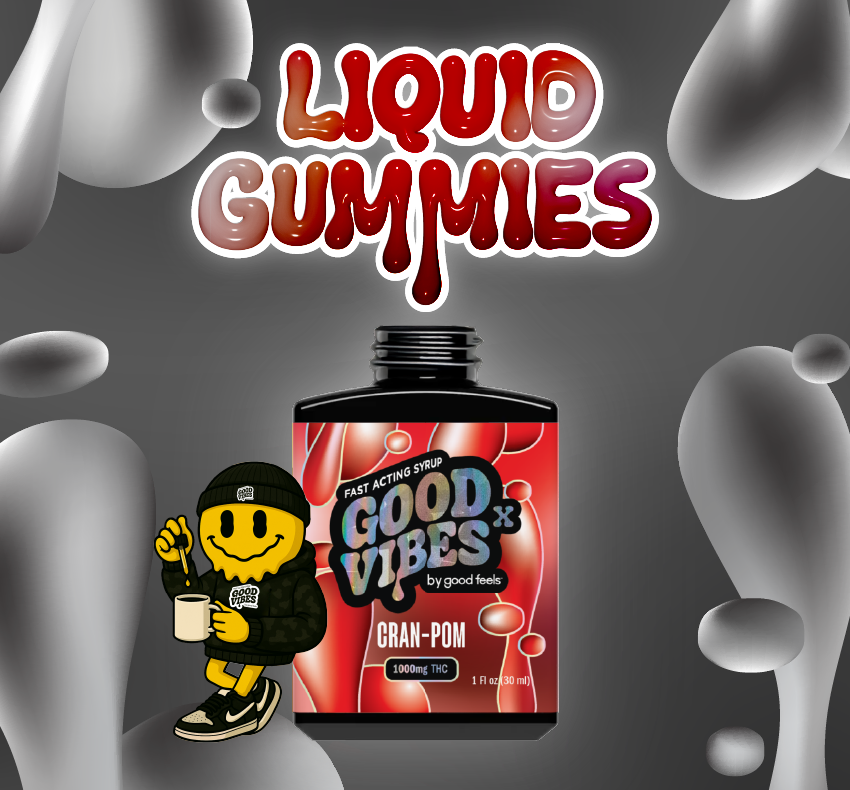 Cranberry Pomegranate X High Potency Liquid Gummies Syrup | 1000mg product photo
