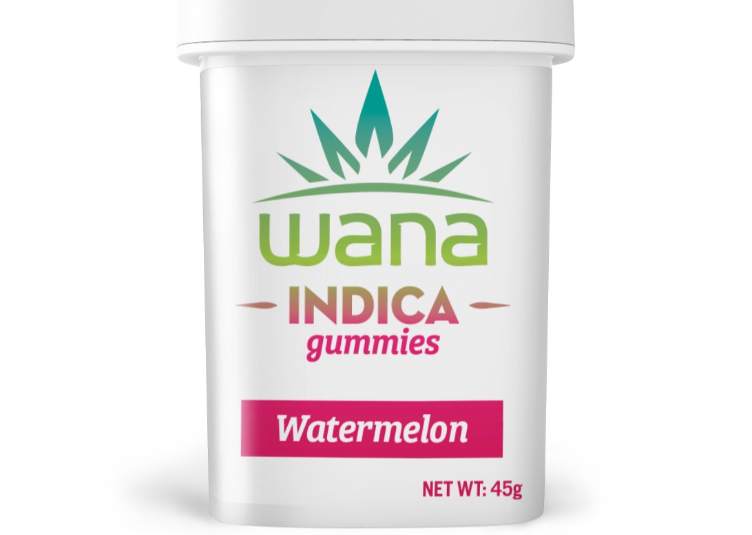 Wana 100mg Gummies Watermelon Indica