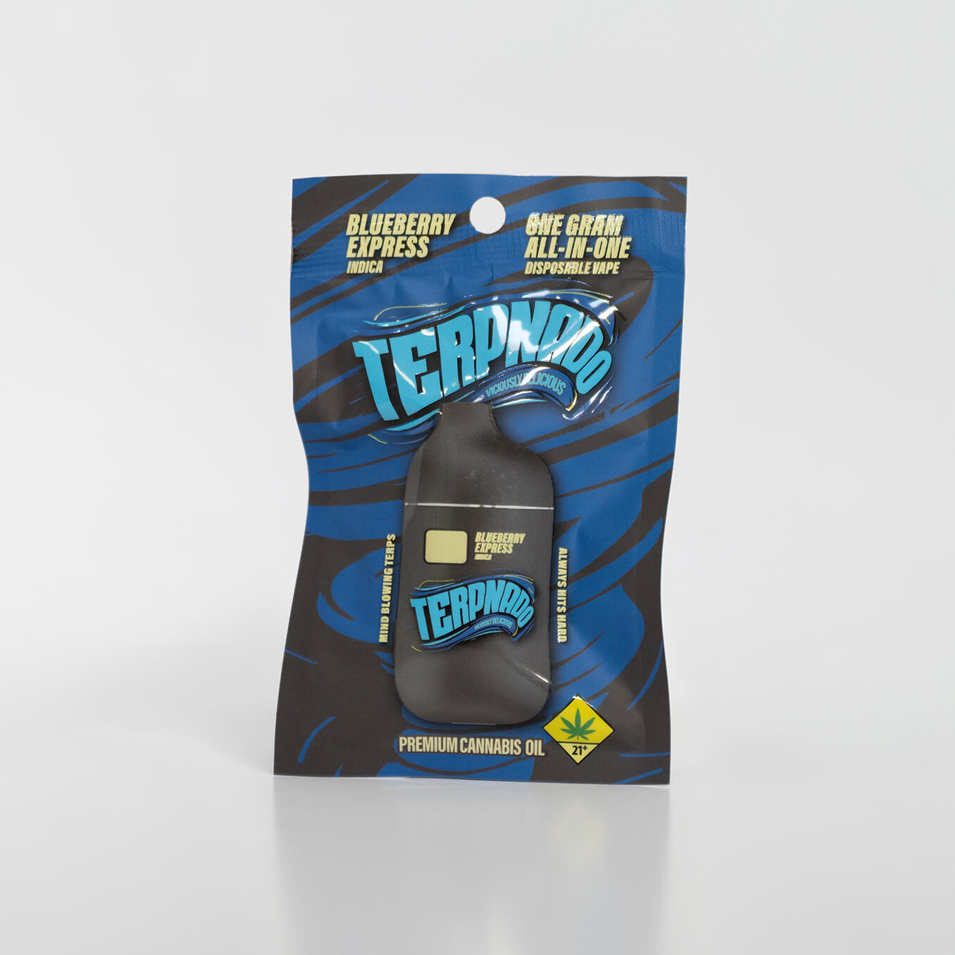 Terpnado Blueberry Express (Indica) 1g Disposables