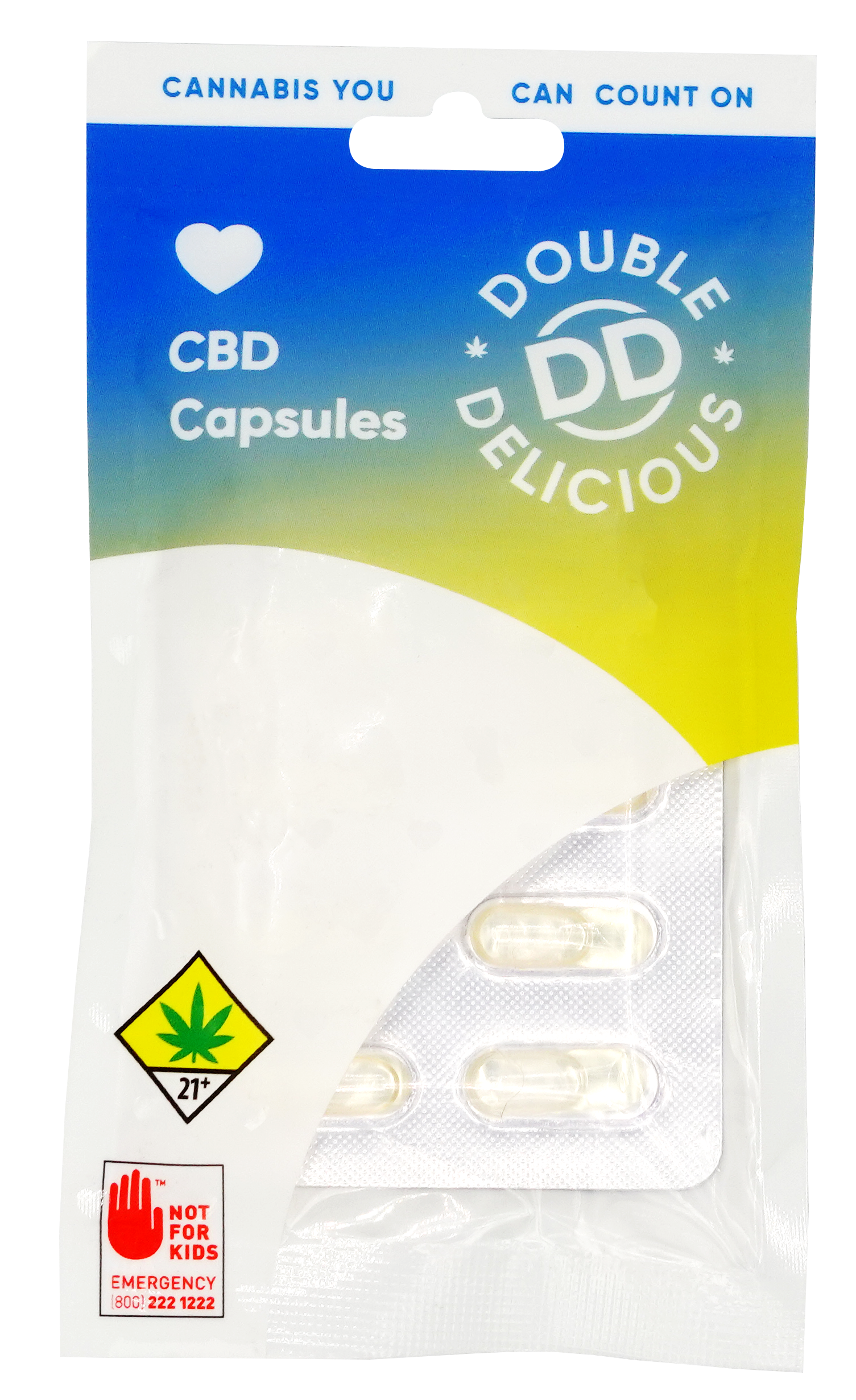 40:1 CBD Capsules Double Delicious