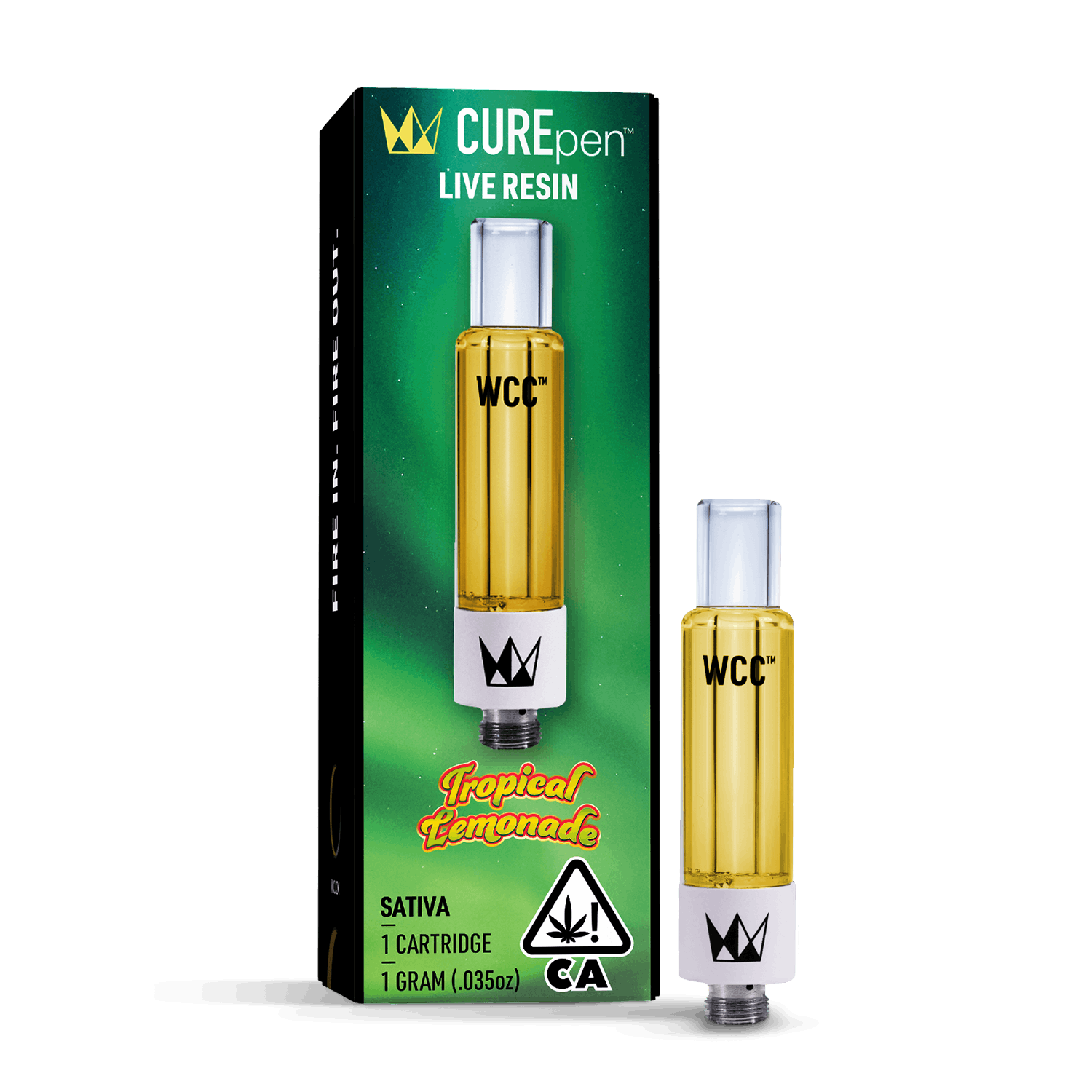 Tropical Lemonade 1g Live Resin cart WCC