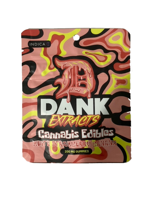 Dank Gummies 200mg Strawnana