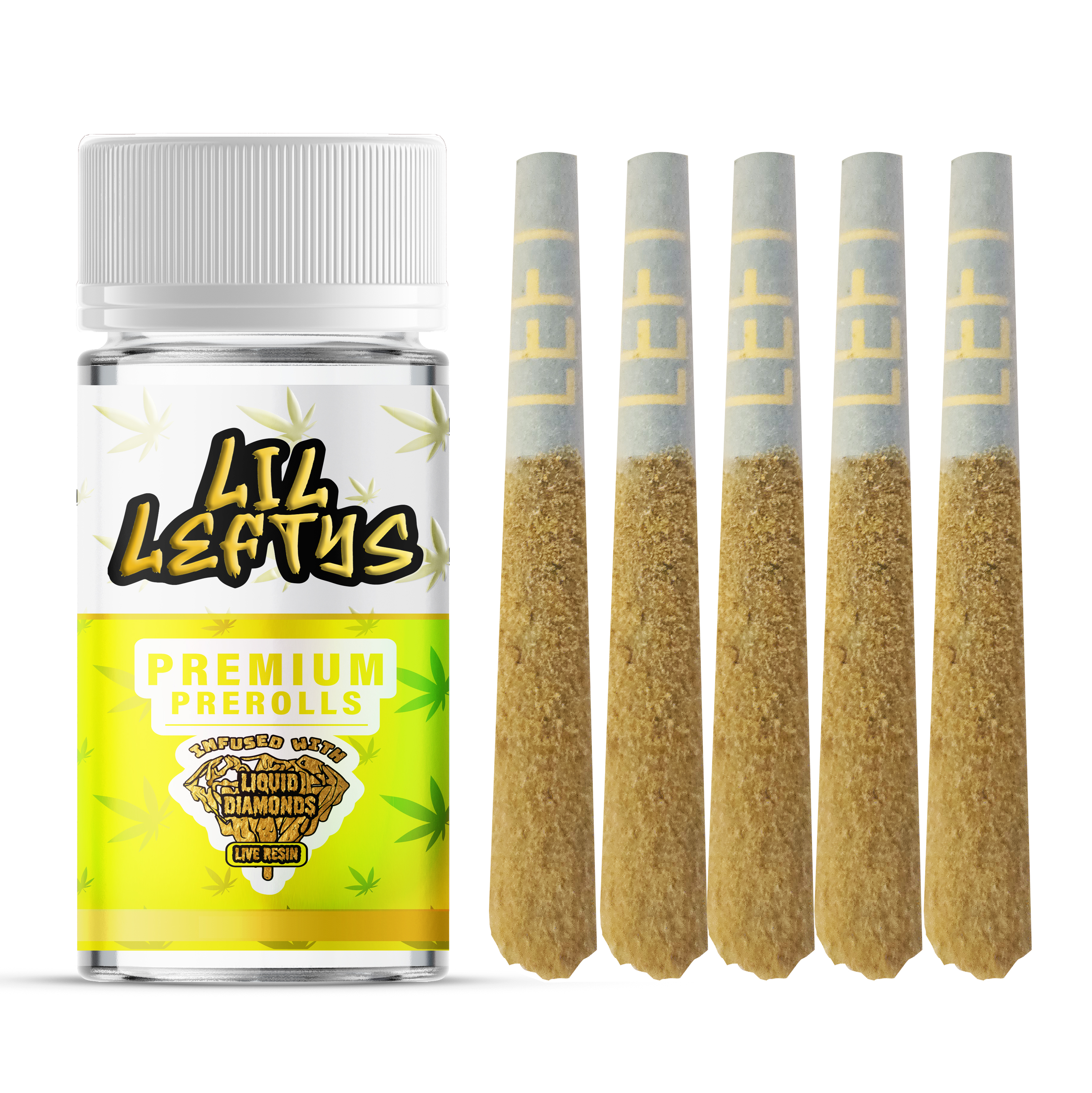 LIL LEFTYS Infused Prerolls - Pineapple Splash 🍍💦