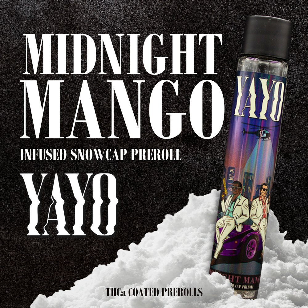 Yayo Snowcap Pre-Roll Midnight Mango