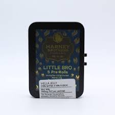 Harney Brothers | Hella Jelly | Little Bro Pre-Rolls | 5pk | 2.5g by Harney Brothers Cannabis - pre-rolls cannabis product