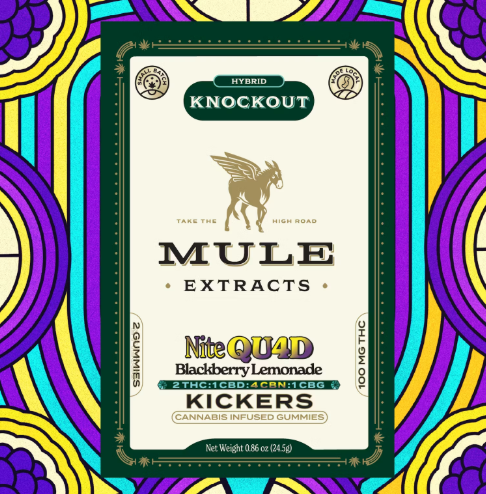 Mule Extracts | Edible | Blackberry Lemonade | 100mg