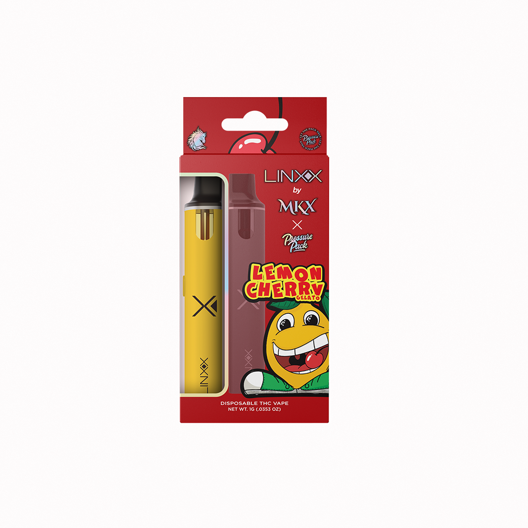 LINXX Disposable Vapes - Lemon Cherry Gelato - Hybrid
