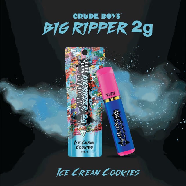 Crude Boys Ice Cream Cookies Disposable