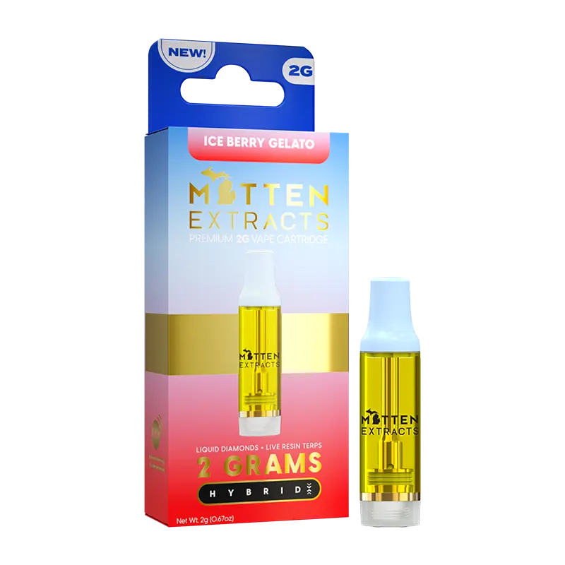 Mitten Extracts Ice Berry Gelato Cart 2.0g