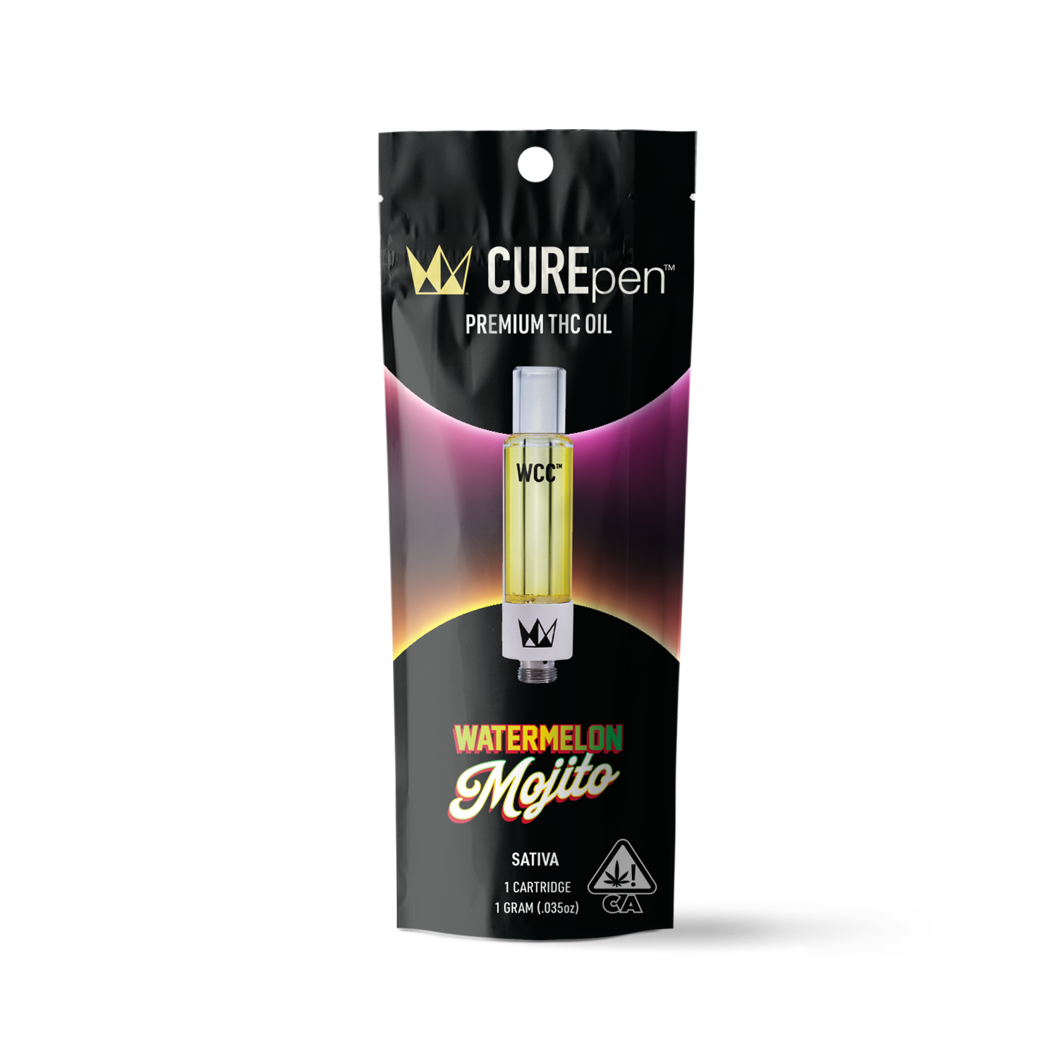 VAPE (DISTILLATE) - - SATIVA - WATERMELON MOJITO