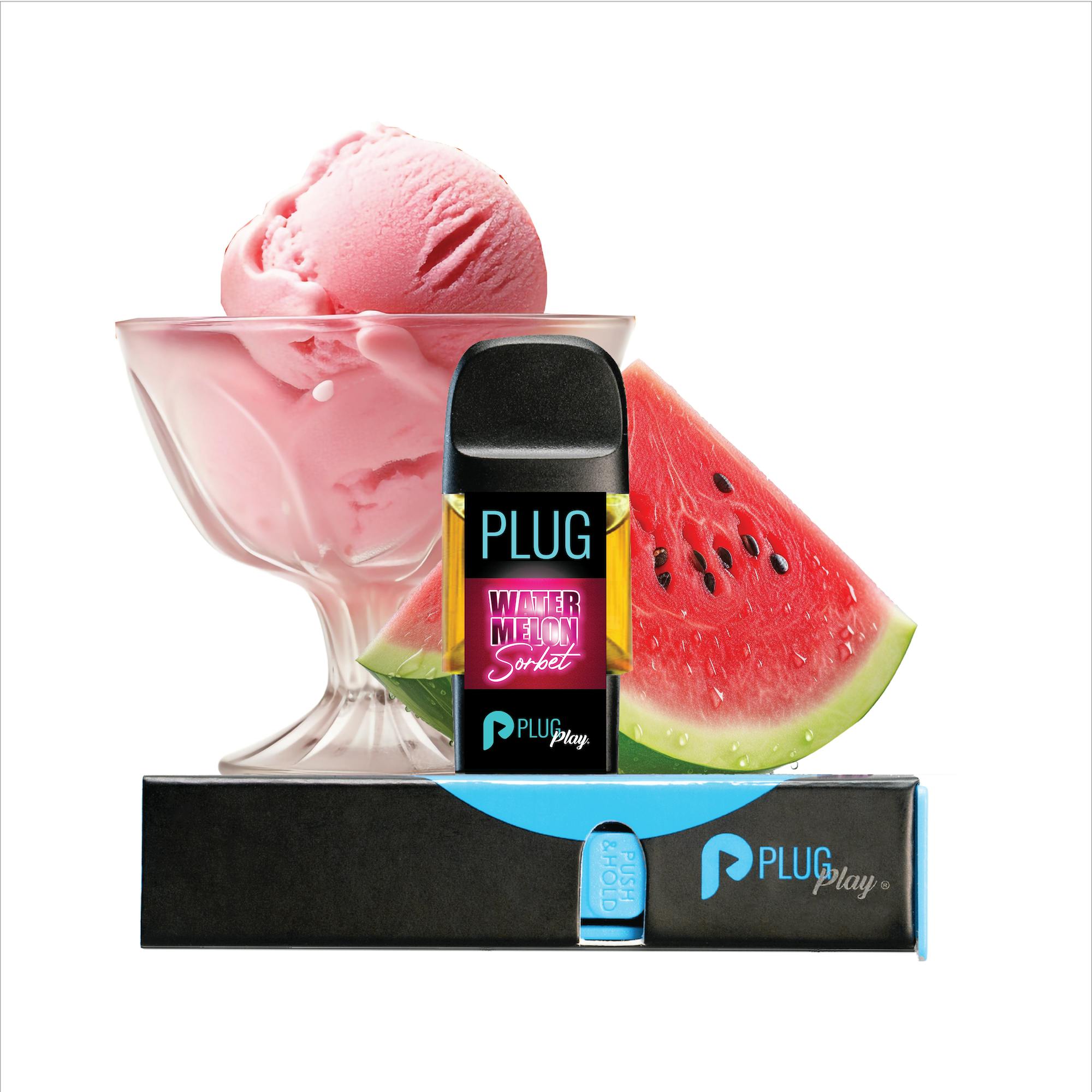 VAPE (DISTILLATE) - - HYBRID - WATERMELON SORBET