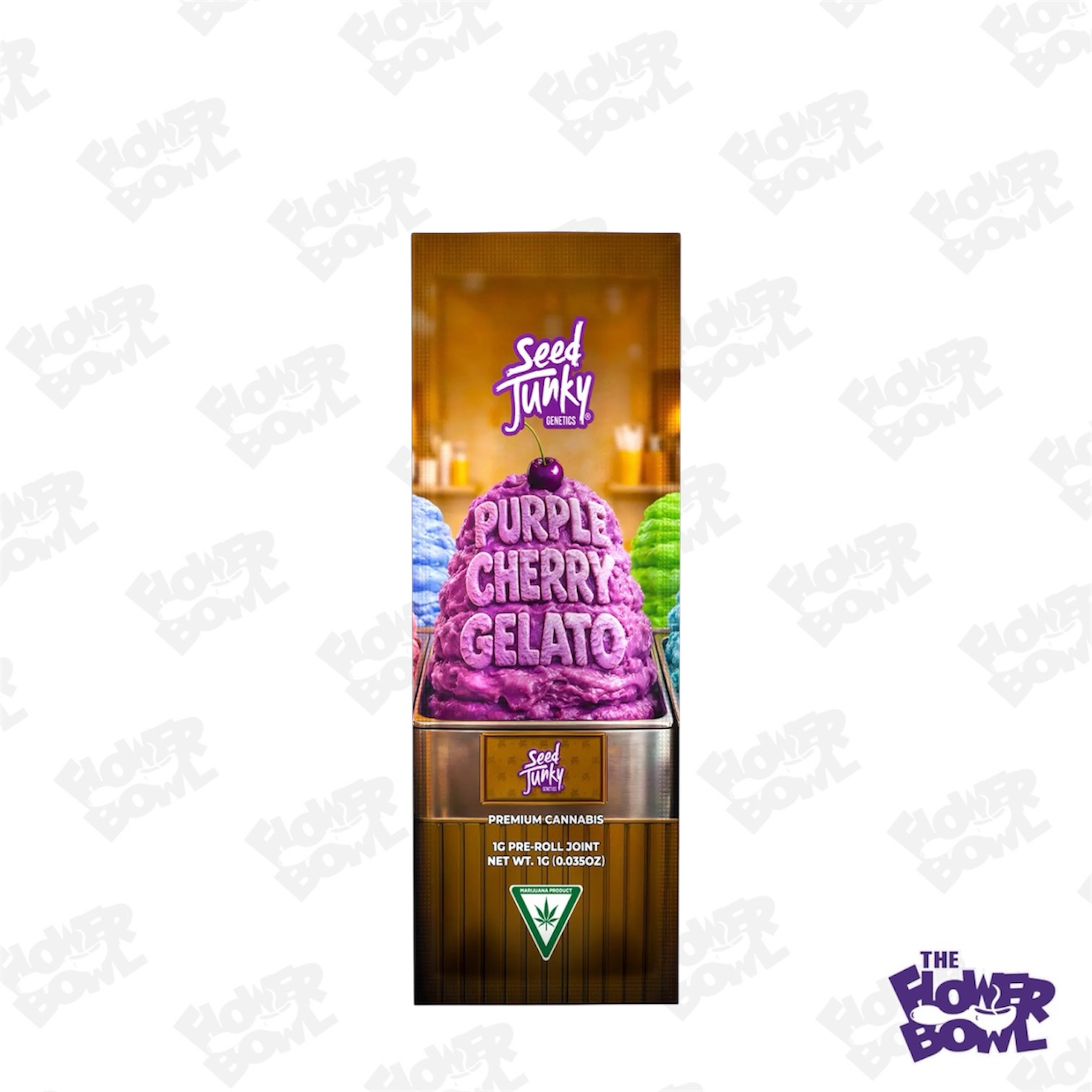 Seed Junky: Purple Cherry Gelato 1G Preroll
