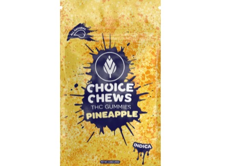 Choice Chews - Pineapple - Gummies - 100mg (10-Pack)