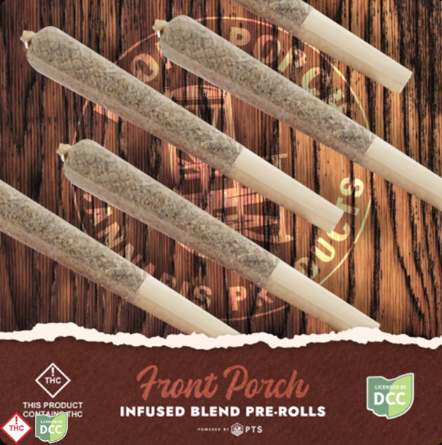 Infused Front Porch Blend Preroll | Indica