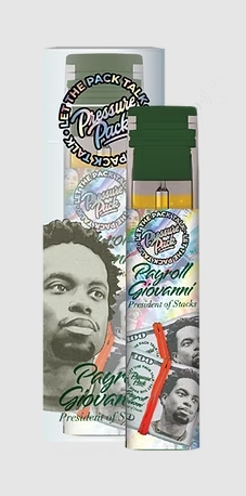 PRESSURE PACK X PAYROLL GIOVANNI | HYBRID | HASH ROSIN | DISPOSABLE VAPE | .5G | REC