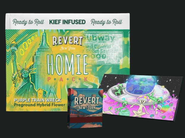 Revert Purple Train Wreck Infused Pre Ground Homie Pack