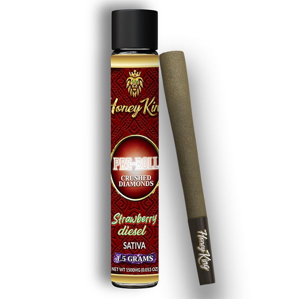 Strawberry Diesel | Diamond Infused Pre-Roll | 1.5g
