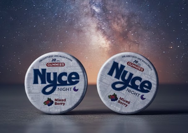 NYCE Mixed Berry 10pk 100mg Live Rosin Gummies
