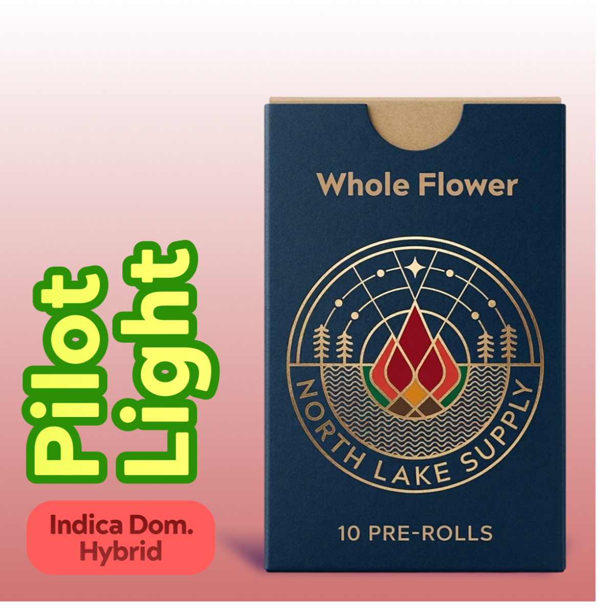 10pk Prerolls - Pilot Light - North Lake Supply - REC