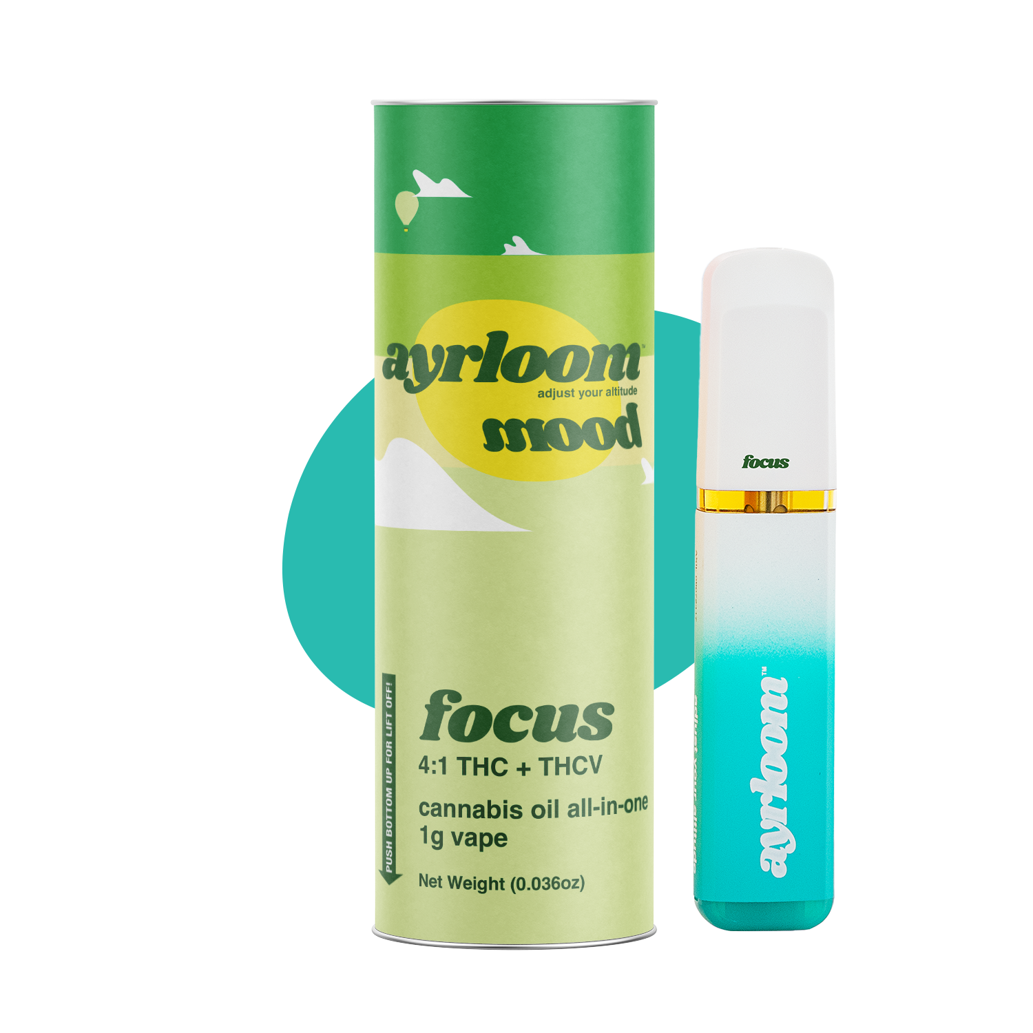 Vape AIO | Focus I 4:1 THC:THCV