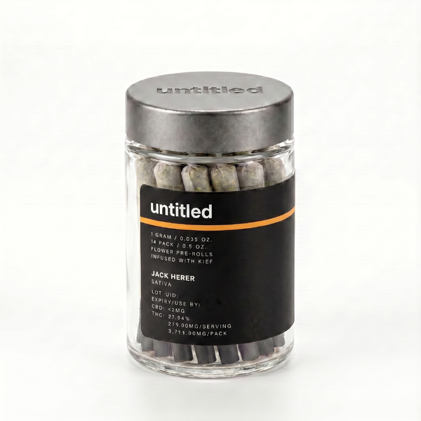 Untitled | Jack Herer | Kief Infused Pre Roll 14pk