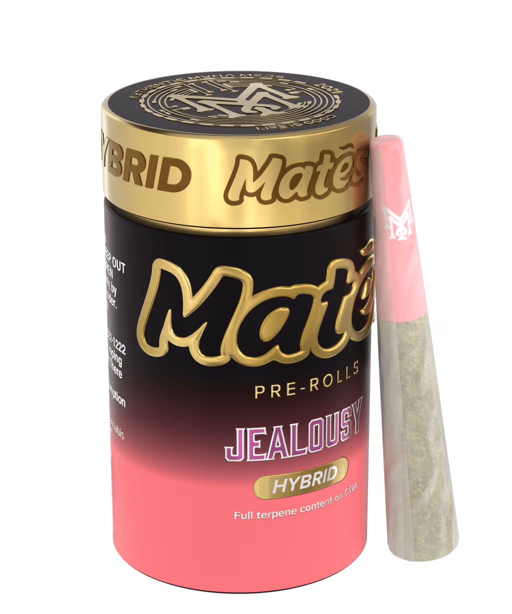 Muha Meds Mates | Jealousy | Infused Pre-Roll | 5pk | 3.5g by Muha Meds - pre-rolls cannabis product