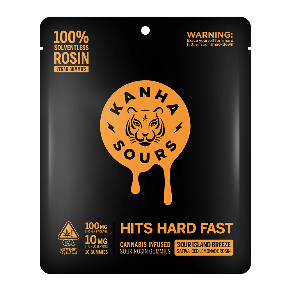 Sour Island Breeze Live Rosin Gummies | 100mg - Kanha