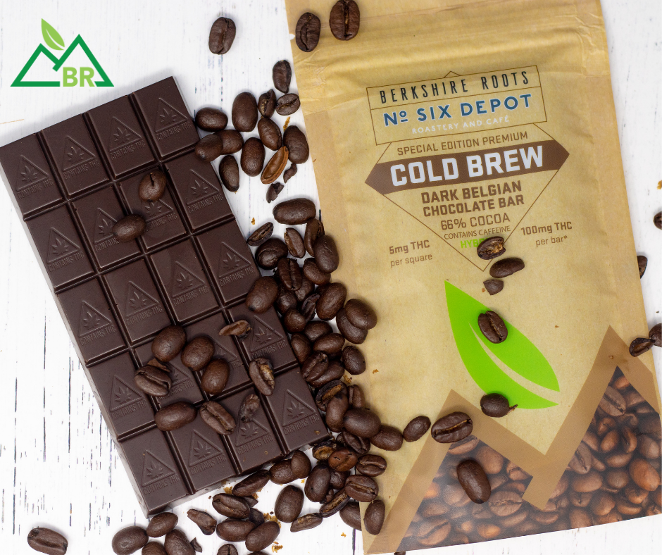 Cold Brew Dark Chocolate Bar - Full Spectrum | Edibles | 100mg