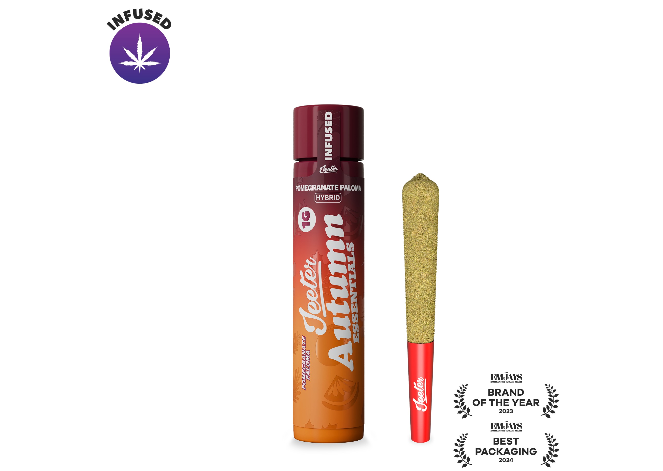 Pomegranate Paloma | Infused Pre-Roll | 1g