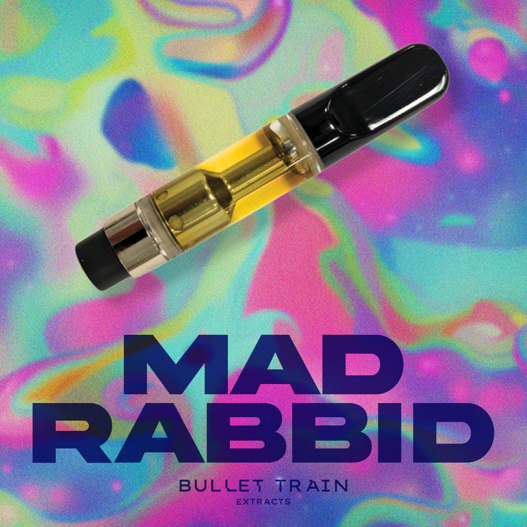 Mad Rabbid | Bullet Train | Live Resin Vape Cartridge