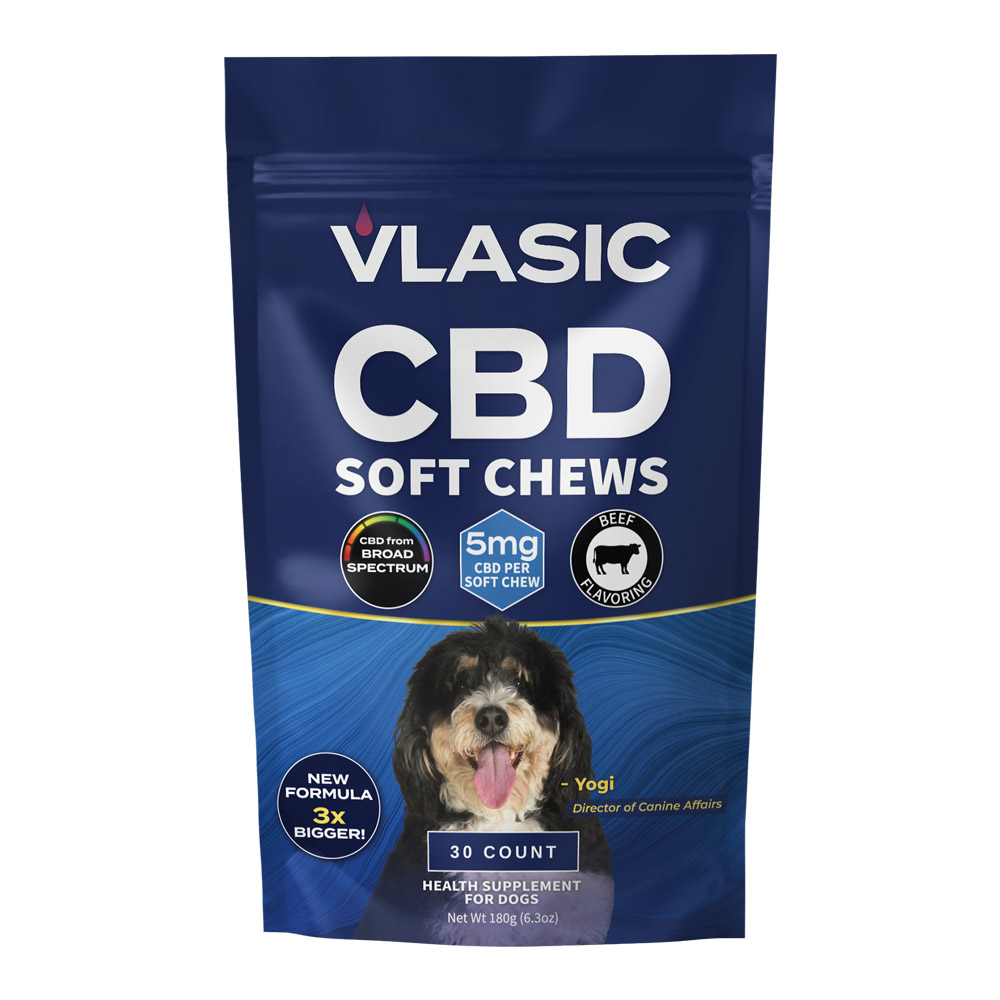 Broad Spectrum CBD Dog Chews (Beef Flavor)