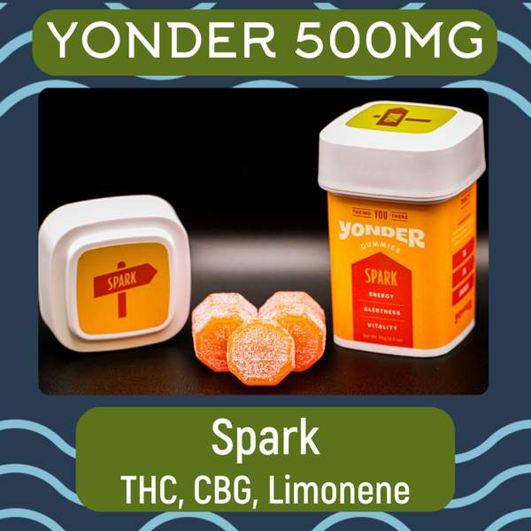 Yonder | 500mg | Spark | Tangerine | 10pk